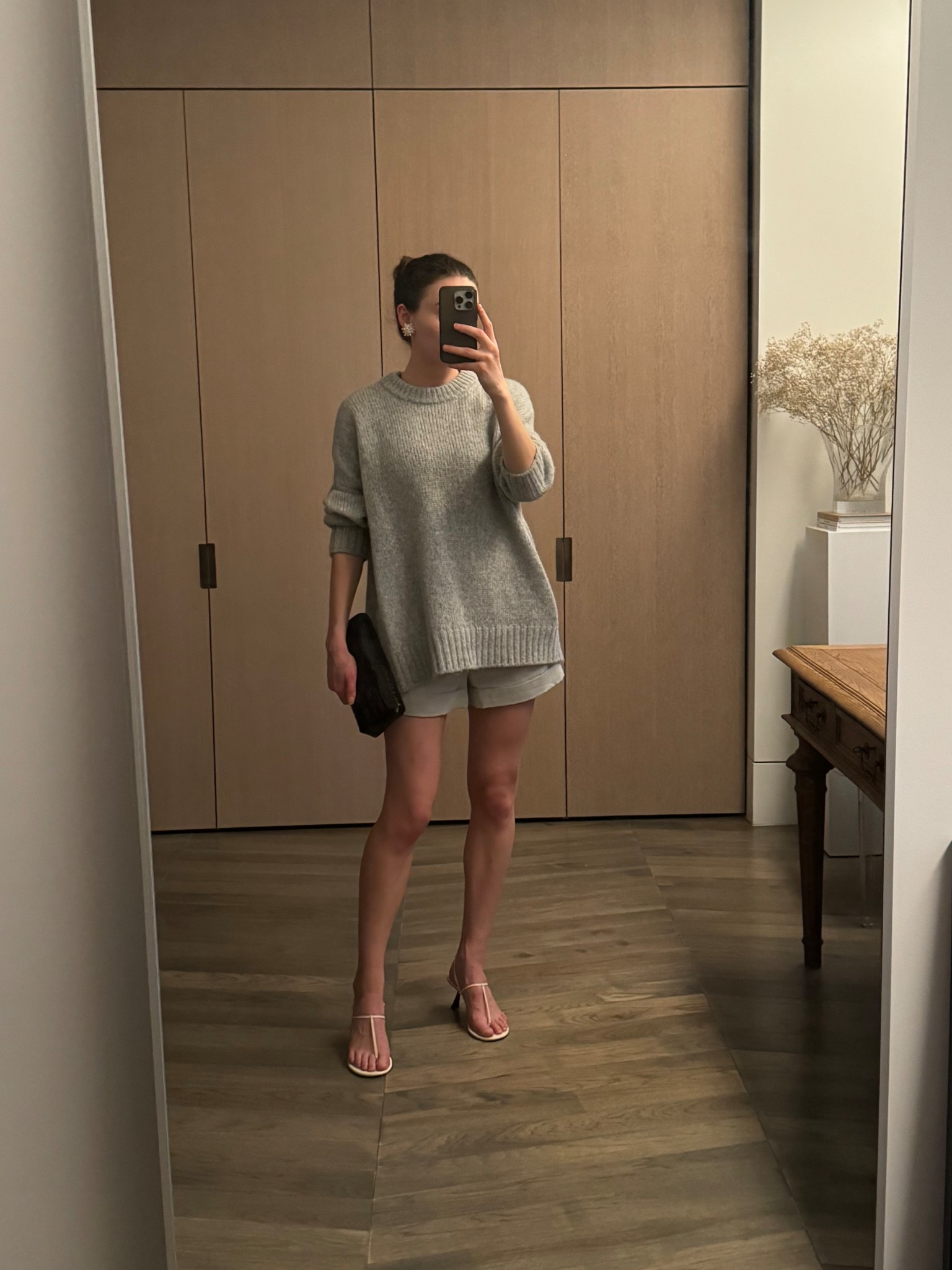 Sized up to a medium in the sweater but it does run oversized so would not recommend sizing up unless you’re on the taller side 

#LTKItBag #LTKShoeCrush #LTKStyleTip