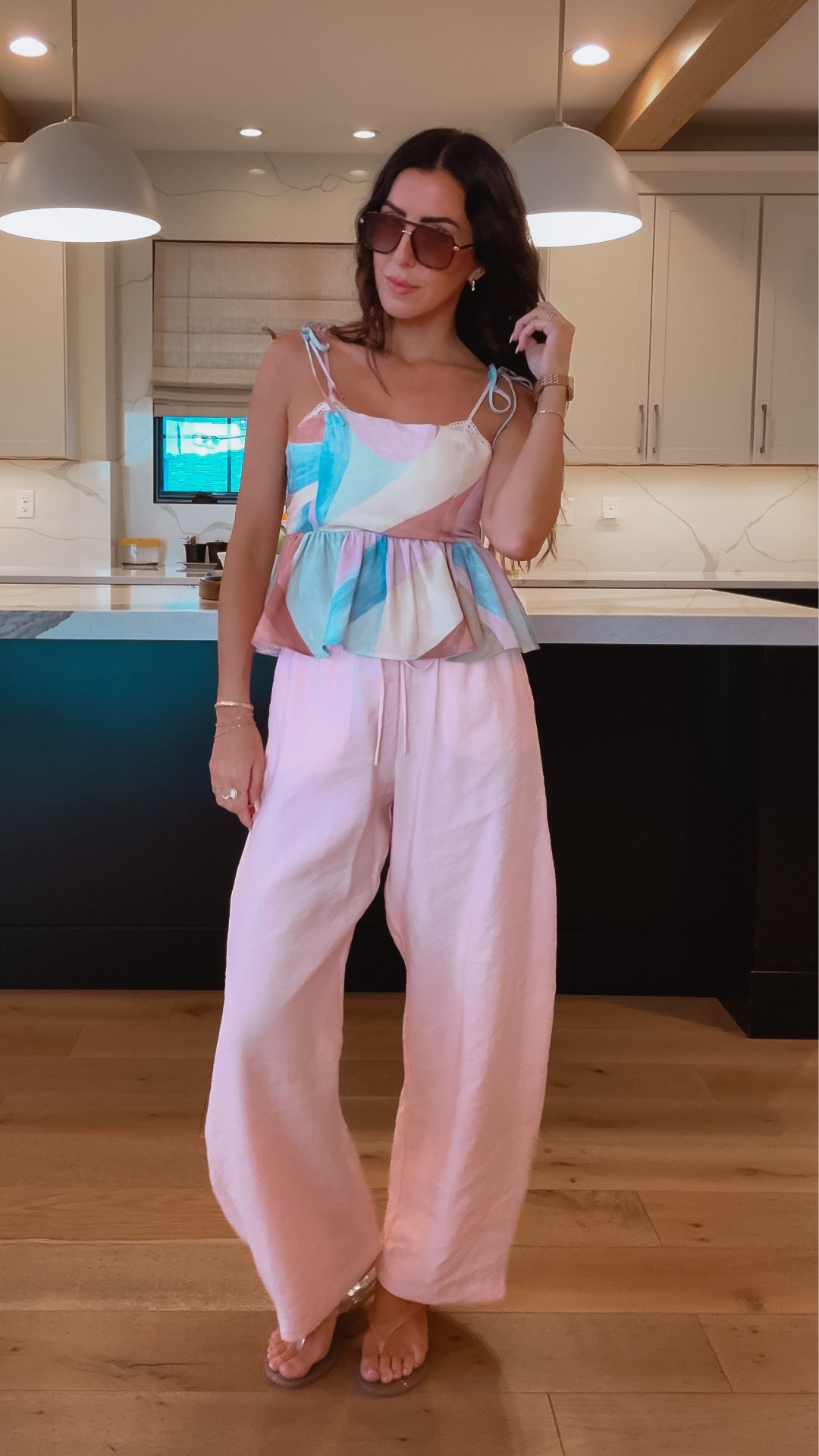 Obsessed with the entire look! 

Pastel tank: small
Pink pants: extra small

@Zara

#LTKootd #LTKgrwm #LTKSaleAlert