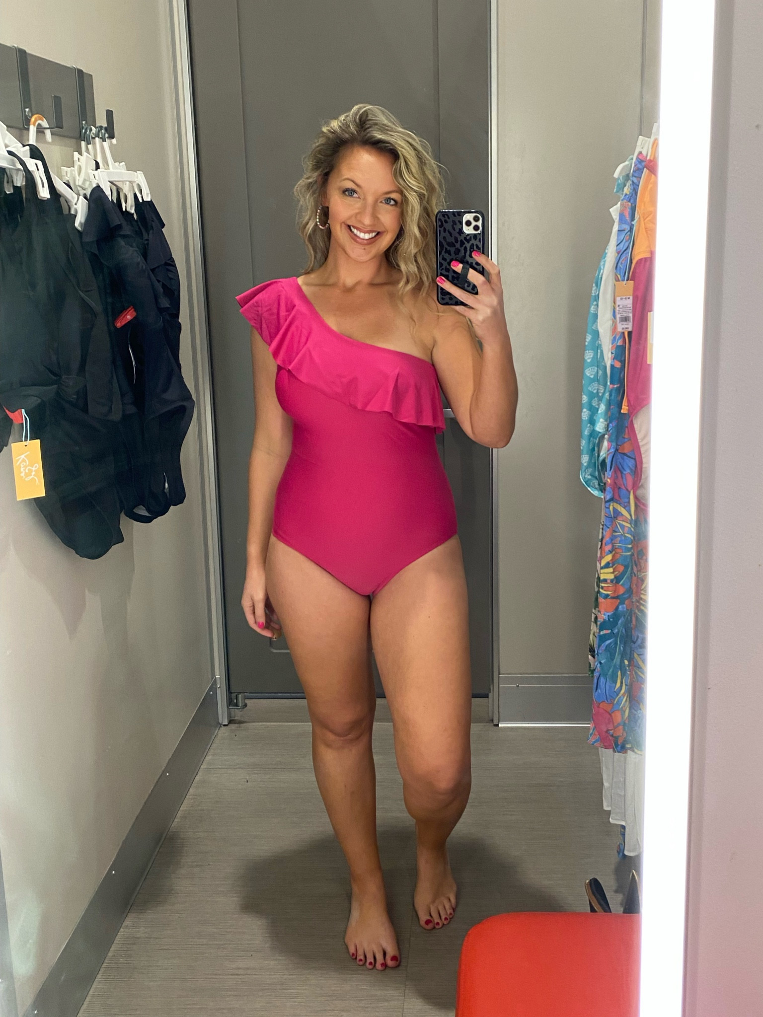 Target One Piece One Shoulder Swimsuit, wearing size Medium| Pink Bathing Suit, Midsize, Size 8 Swim, target style, Target, Curvy,  Resort Wear Curvy, Mom Style, Mom friendly, ruffles #swim #resortwear #vacation

#LTKunder50 #LTKswim #LTKSeasonal