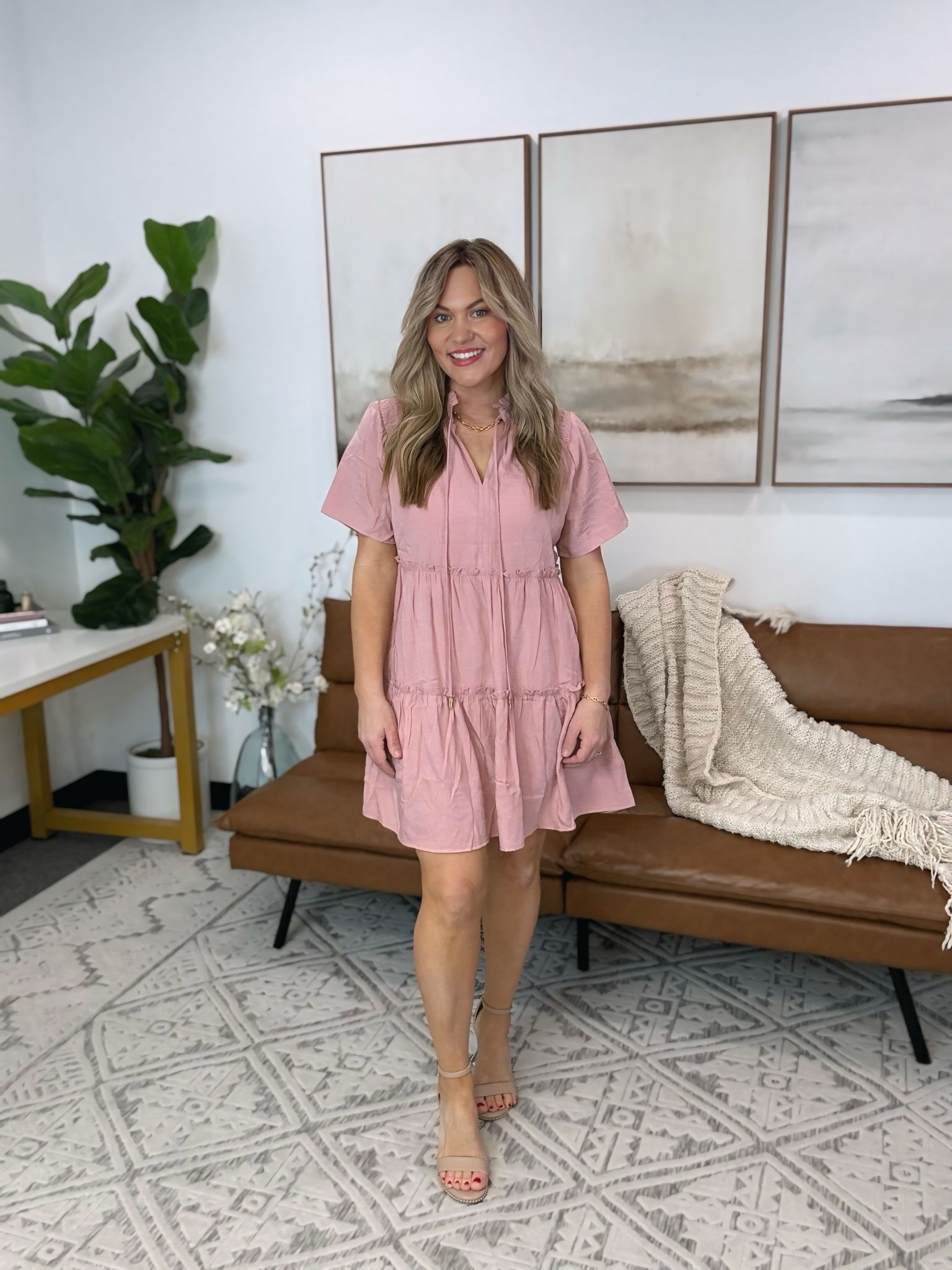 An easy everyday Wenrine dress you will wear on repeat through spring and summer. Relaxed, lightweight, and flattering for brunch, errands, travel days, and casual plans.

Wenrine dress, pink dress, spring dress, summer dress, casual summer outfit, everyday dress, Amazon fashion dress, travel outfit women, brunch outfit, modest casual dress, lightweight dress, warm weather outfit, AudrieDollins 

 #LTKootd #LTKSeasonal #LTKOver40