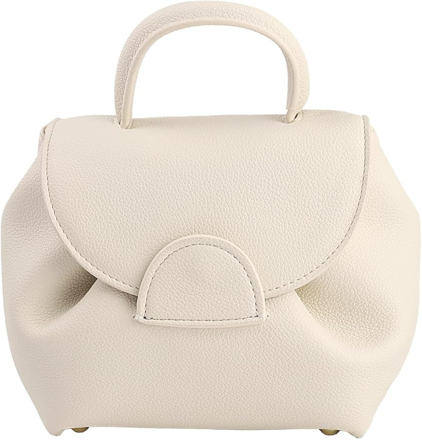 Polene Bags for Women,Women's Top-Handle Handbags,Top Handle Bag,Designer Bags for Women,Mini Fau... | Amazon (US)