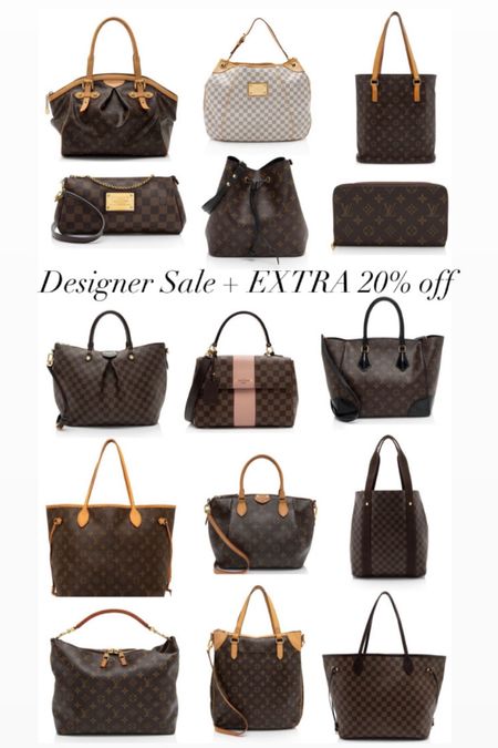 Louis Vuitton Gently Loved Bags all on SALE + take EXTRA 20% off with code FIREWORKS at checkout! BagBorroworSteal, Louis Vuitton, Designer Bags 

#LTKSummerSales #LTKStyleTip #LTKSaleAlert
