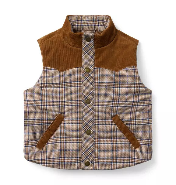 The Western Plaid Vest | Janie and Jack