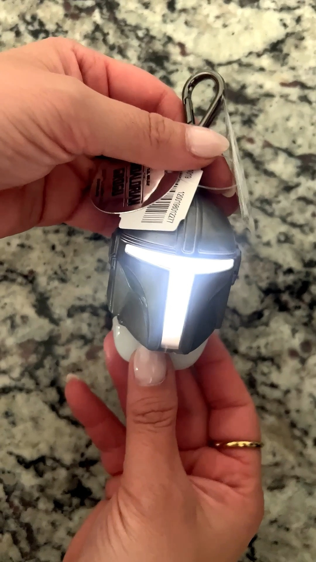 This is the way … to hold your hand santizers. Plus, it lights up! 💚🤎 #mandalorian

#LTKmomlife #LTKdayinmylife #LTKgrwm