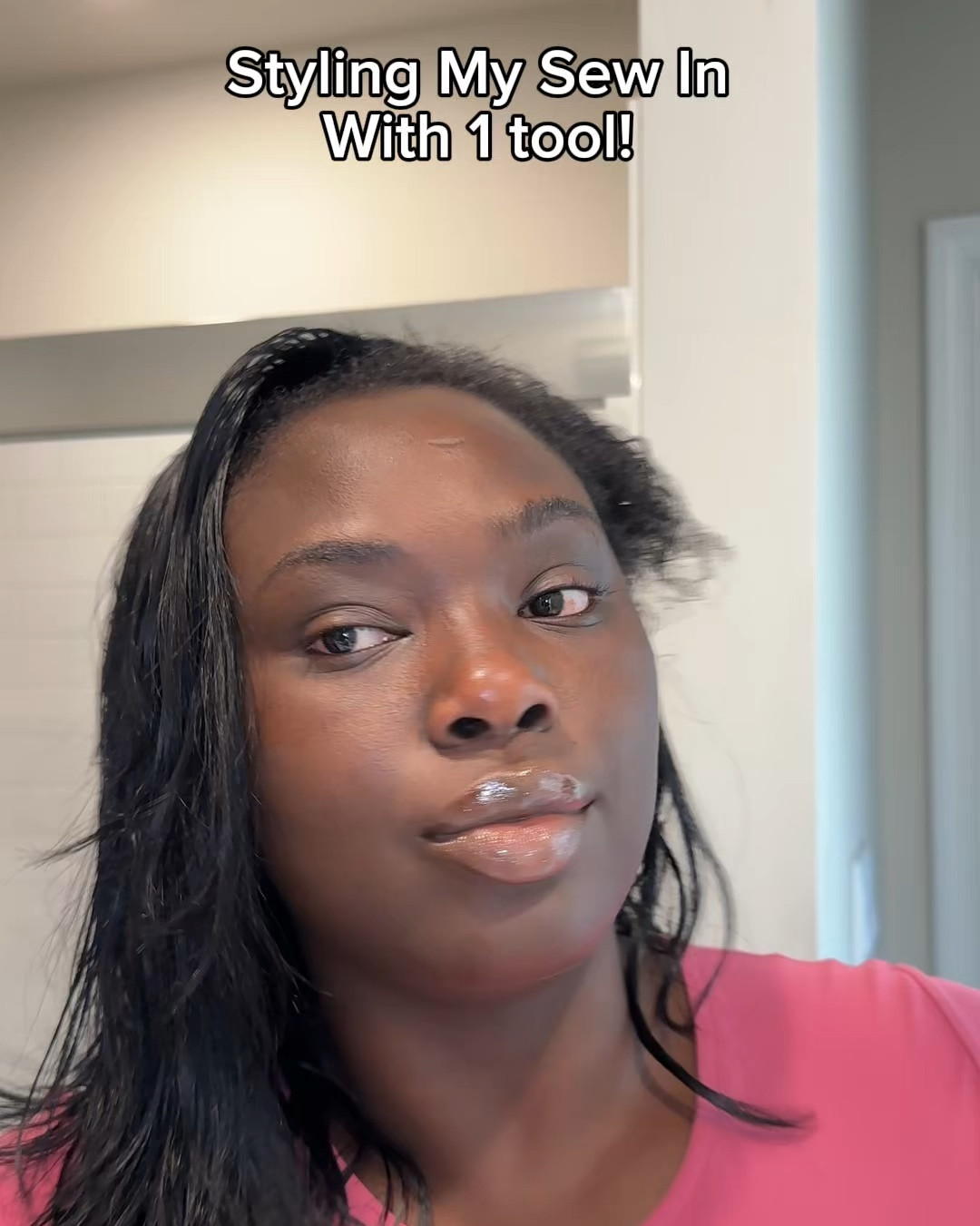 I remember growing up and just being enamored by people who could transform their own hair! And I’m excited to start doing hair again! @sharkbeauty has made styling so easy! I literally can’t stop using it! 

wait are we still doing sew in with leave outs?