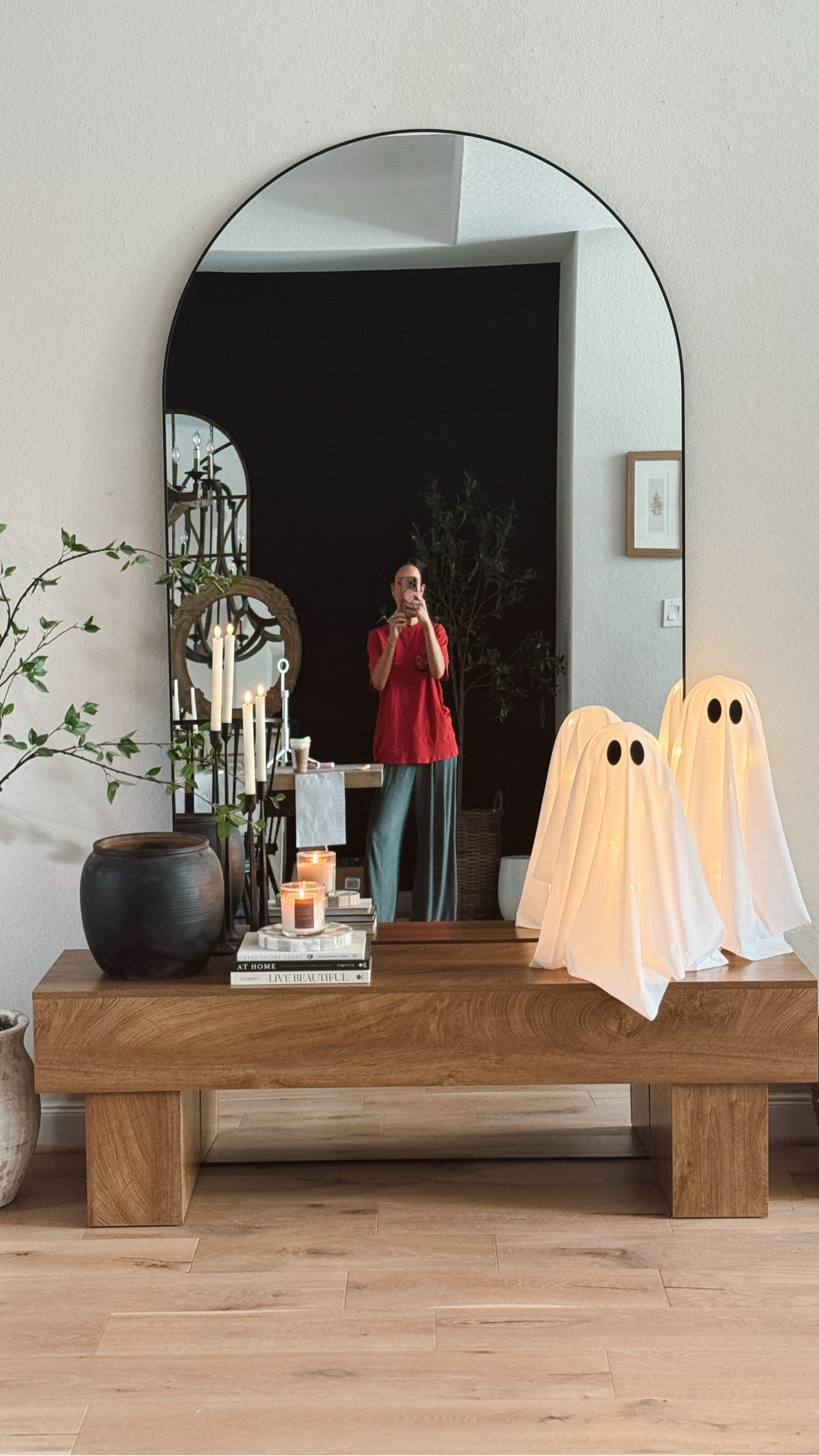 Love a refresh! Most of everything is from Amazon. 
Mirror size: 91x46

Entryway home decor 
Fall home decor
Halloween home decor 


#LTKHome