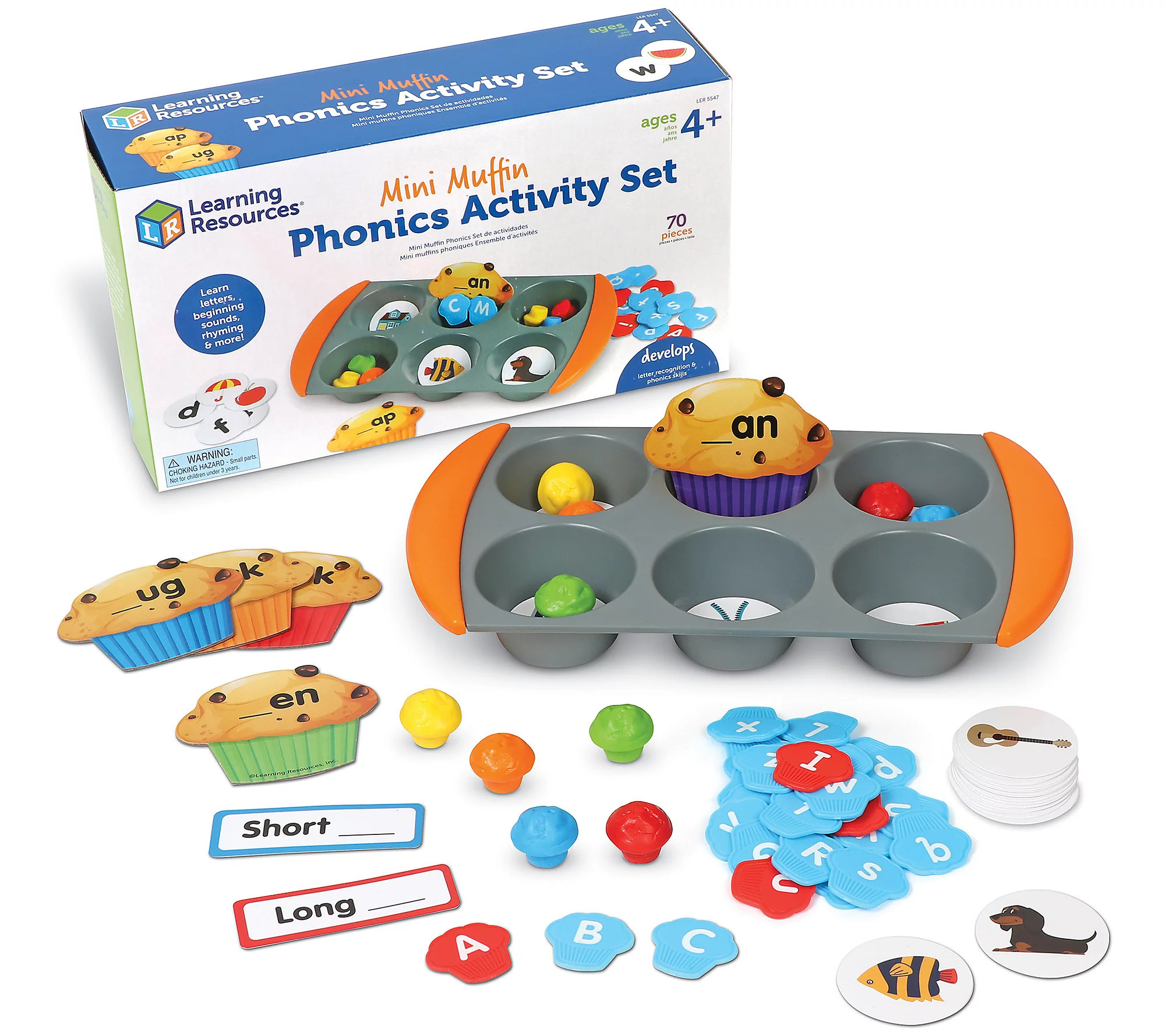 Learning Resources Muffin Tin Letters & Sounds | QVC