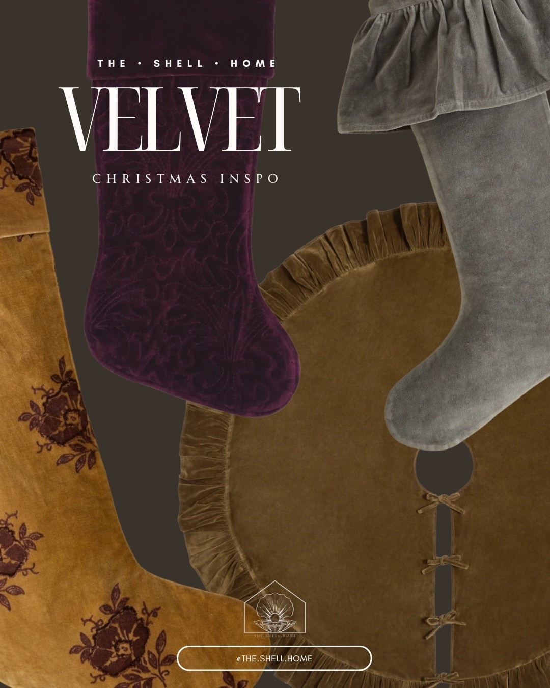All things VELVET for Christmas this year 😍

Loving these stockings and tree skirt ✨

#LTKSeasonal #LTKHoliday #LTKHome