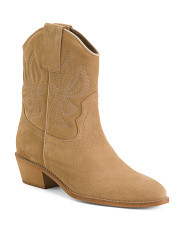 Made In Portugal Western Boots With Stitching | Booties | T.J.Maxx | TJ Maxx