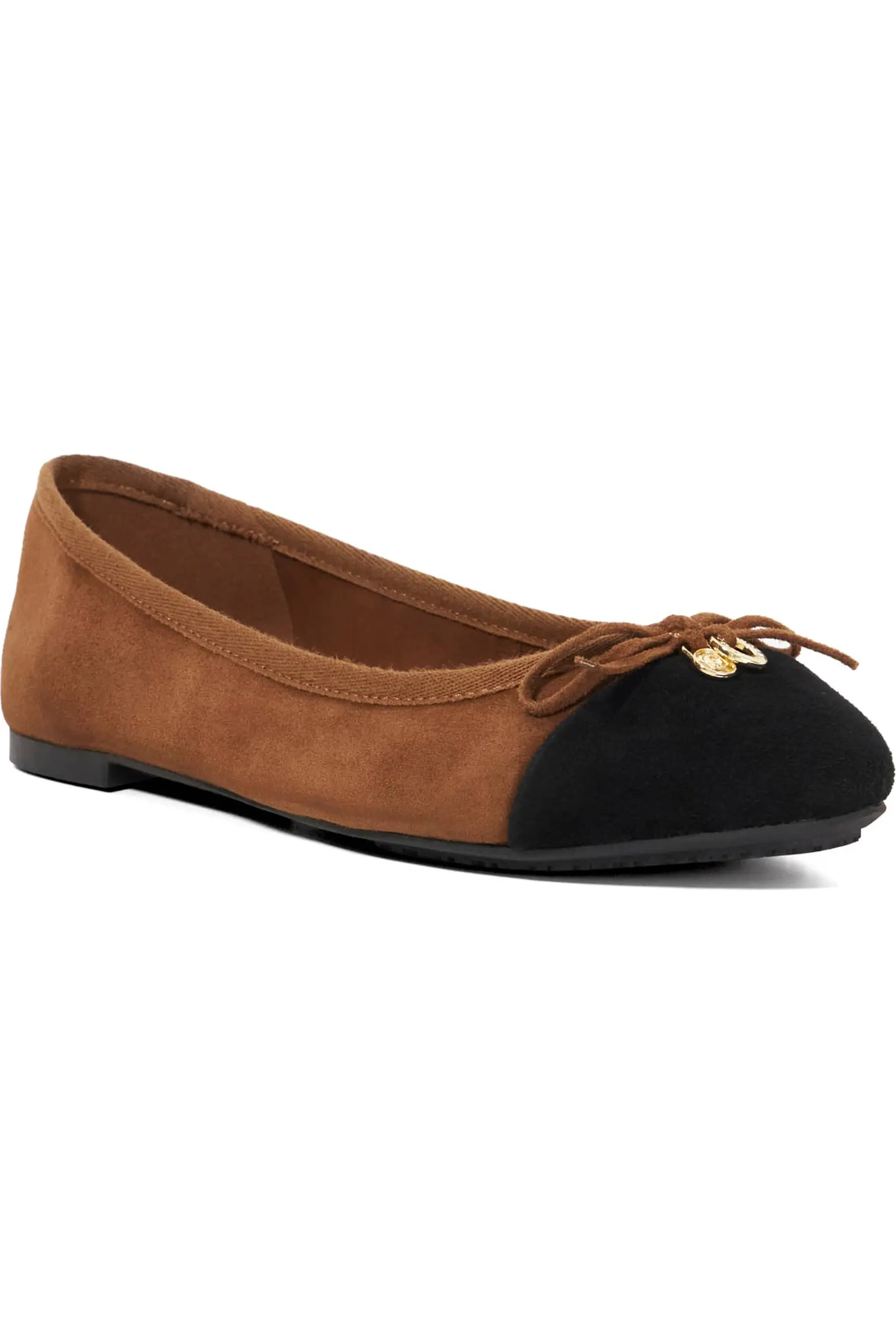 Dune London Harpington Cap Toe Ballet Flat (Women) | Nordstromrack | Nordstrom Rack