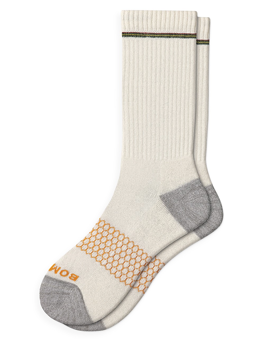 Flatlock Cotton Knit Calf Socks | Saks Fifth Avenue