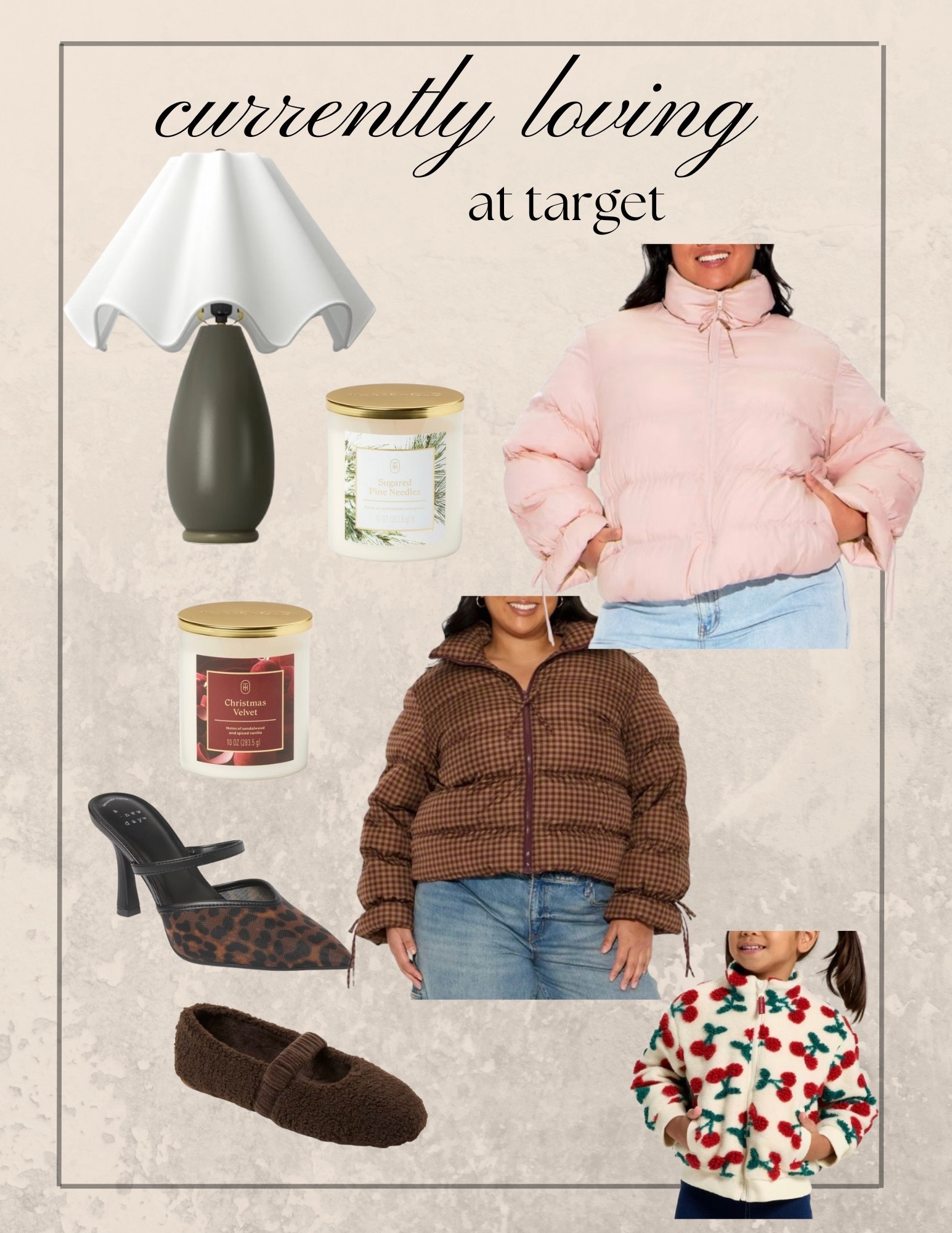 Took a little trip to Target recently & loved sooo many things so I had to put them all together to make it easier to shop. From super cute mesh heels, to home decor, Christmas candles & the cutest puffer coats 

#LTKHoliday #LTKGiftGuide #LTKSeasonal