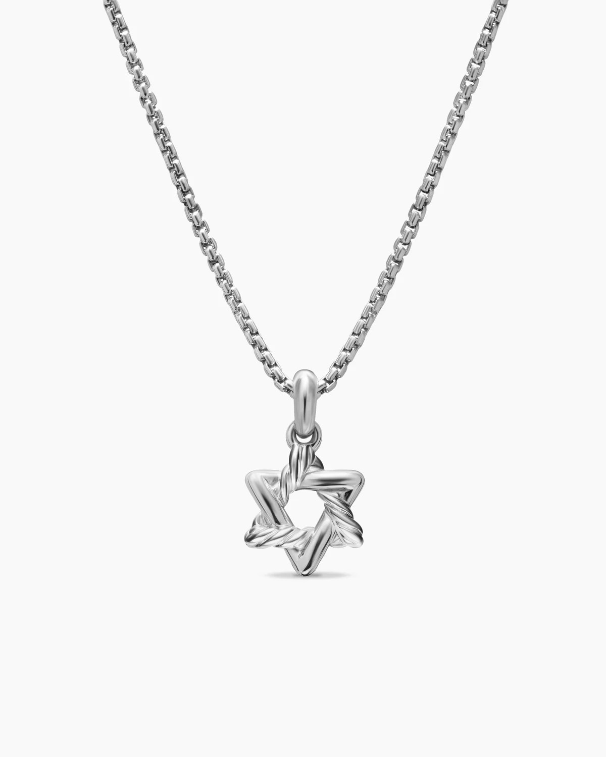 David Yurman | Star of David Pendant Necklace in Sterling Silver, 12.3mm | David Yurman