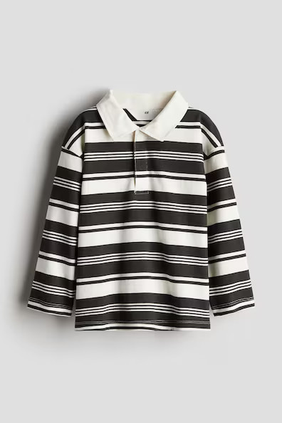 H & M - Rugby Shirt - Black | H&M (US + CA)
