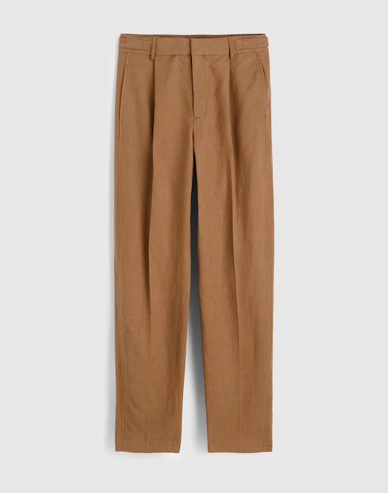 High-Rise Barrel-Leg Pants | Madewell