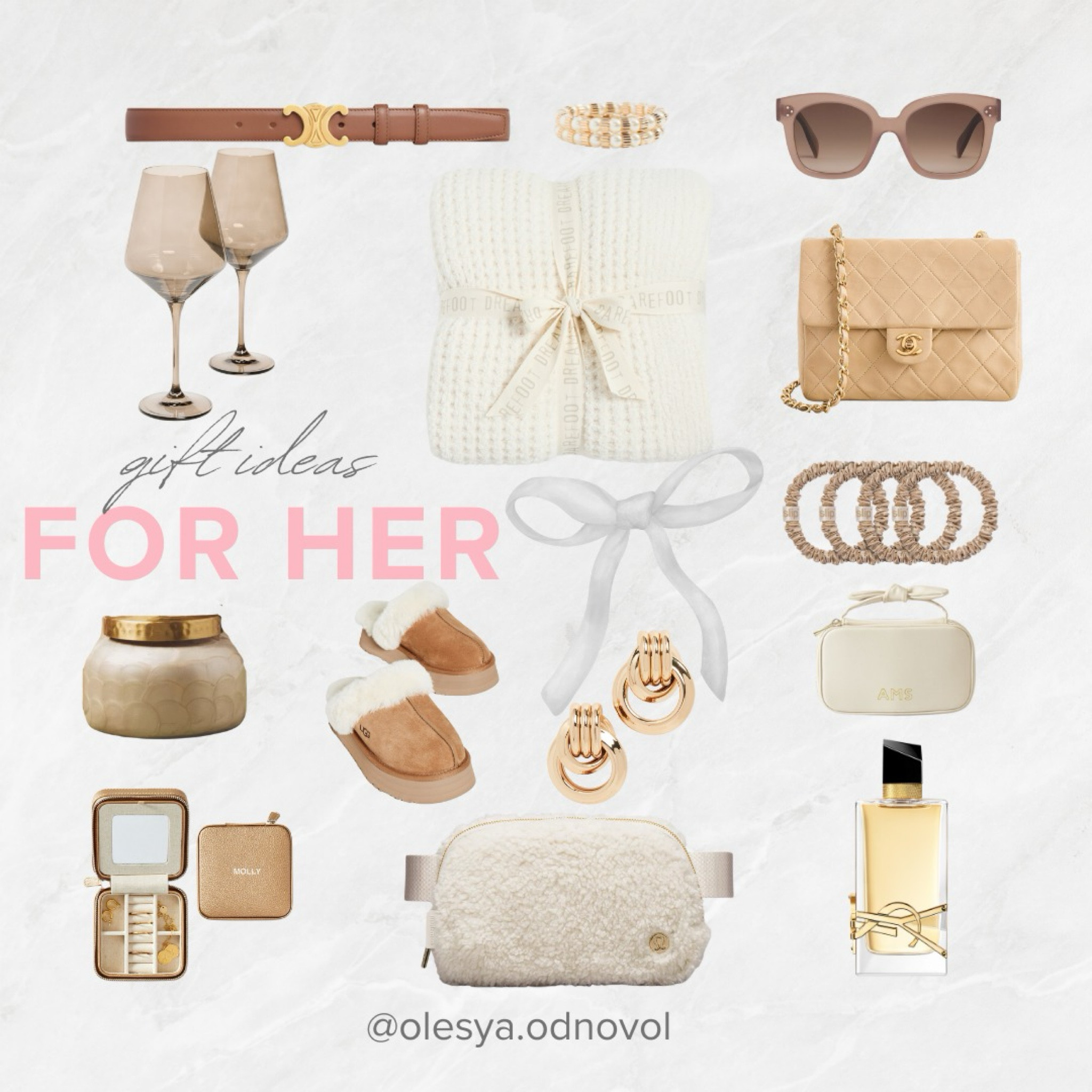 Gift ideas for her!

Olesya  Odnovol,  gift guides, gift ideas, gift ideas for her, friend gifts, christmas gifts #LTKGiftGuide #LTKHoliday