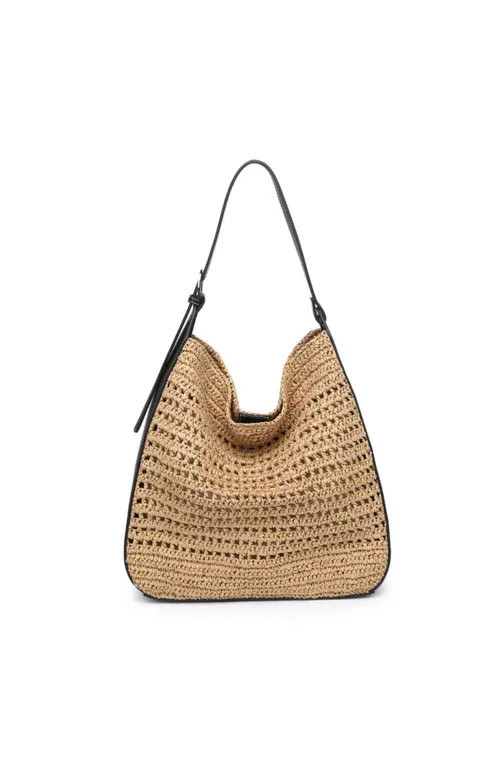MODA LUXE Savannah Hobo in Black Natural at Nordstrom | Nordstrom