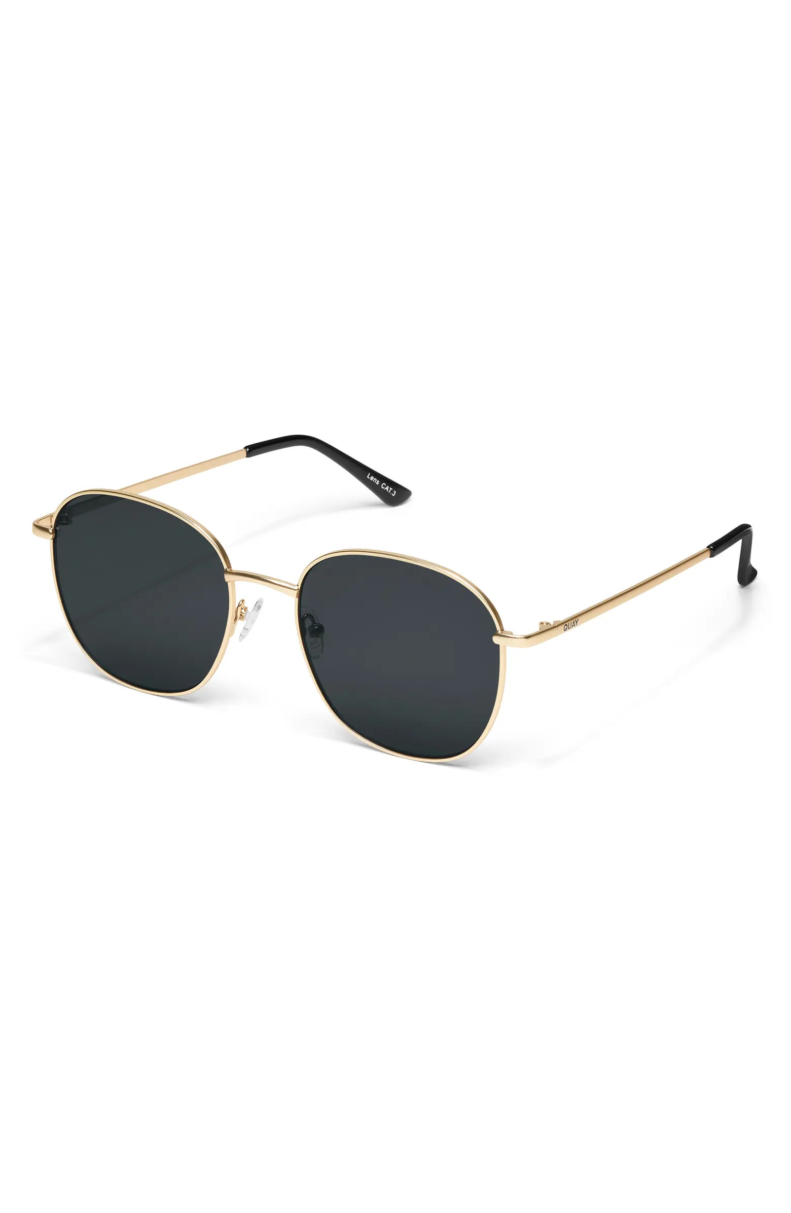 QUAY Jezabell 57mm Round Sunglasses | Nordstrom | Nordstrom