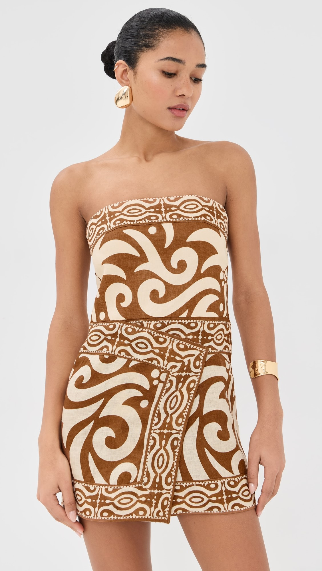 Camel Ecru RaÍz Ritual Mini Dress | Shopbop