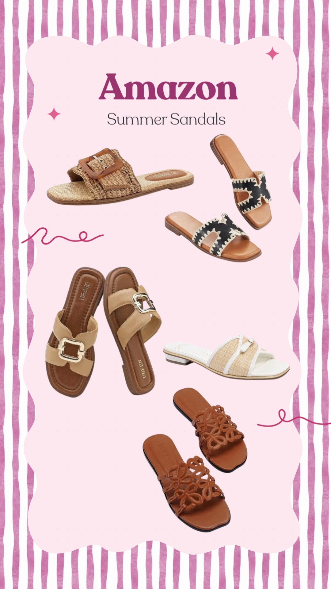 AMAZON SUMMER SANDALS ☀️🩴

#LTKgrwm #LTKootd