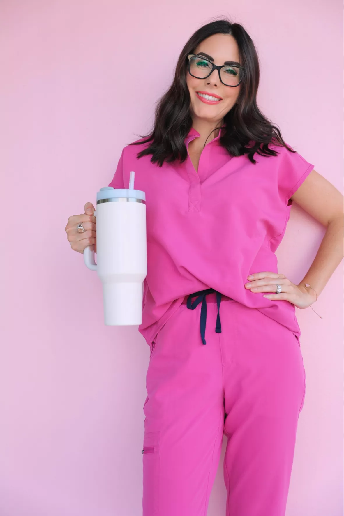 Women's Rafaela Oversized Scrub Top™ · FIGS