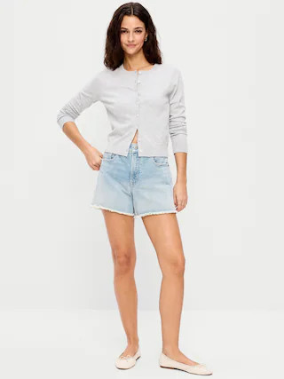 High-Waisted OG Jean Shorts -- 4-inch inseam | Old Navy (US)