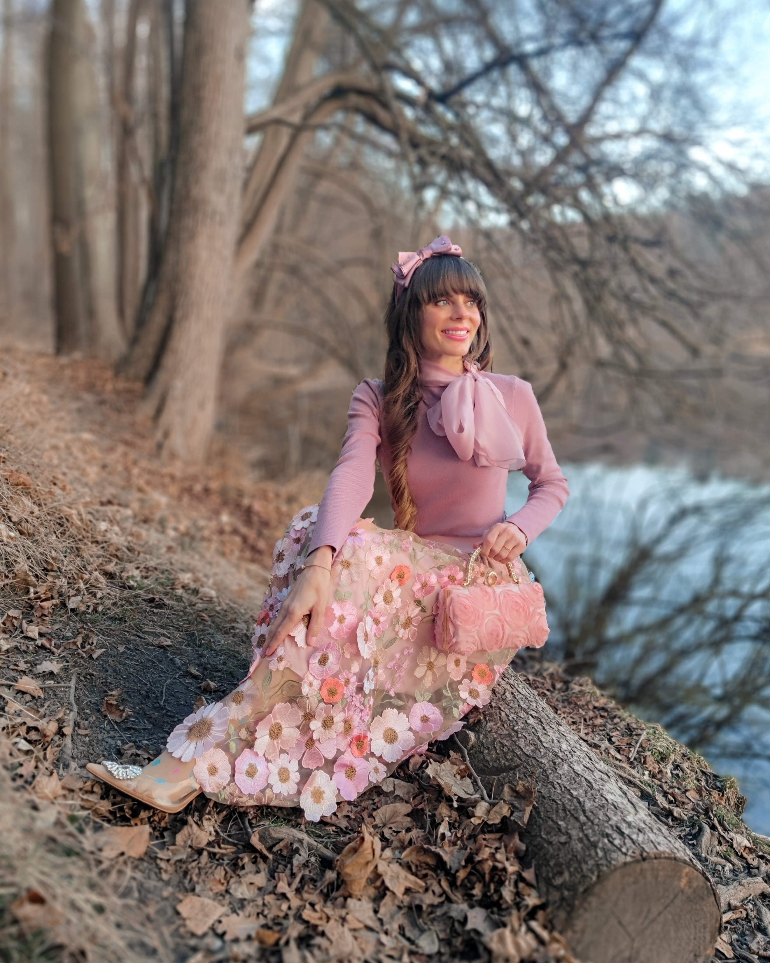 Pink mauve spring outfit idea 🌷🌸Bowknot knit top3D floral maxi skirtPink outfit ideasChicwish outfitFloral pattern

#LTKStyleTip #LTKSeasonal #LTKFindsUnder100