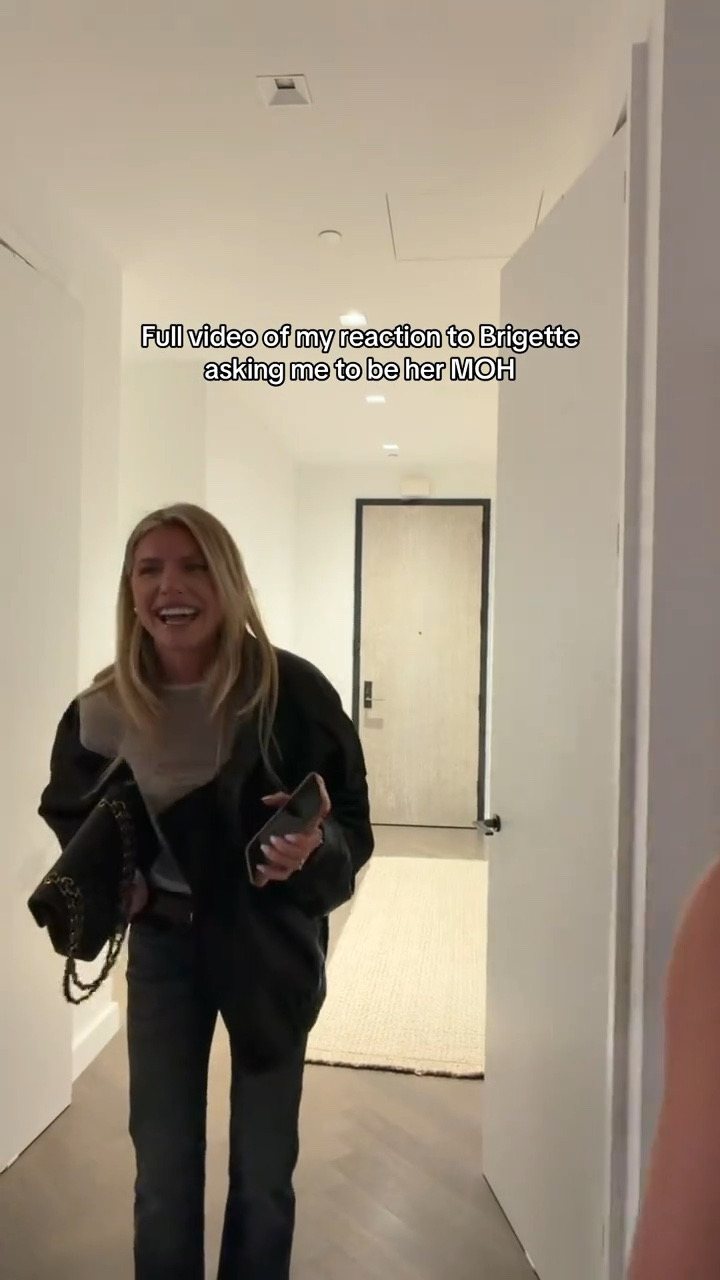 My full reaction & outfit! Leather jacket and top from Zara!