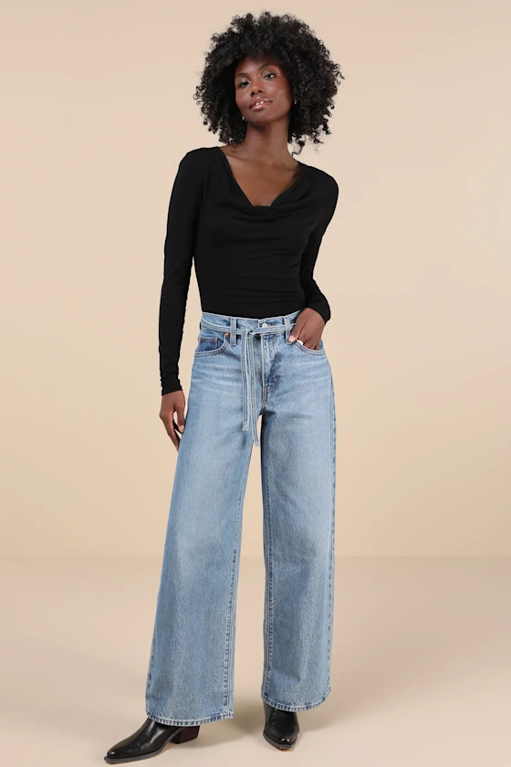 XL Straight Medium Wash Denim Jeans | Lulus