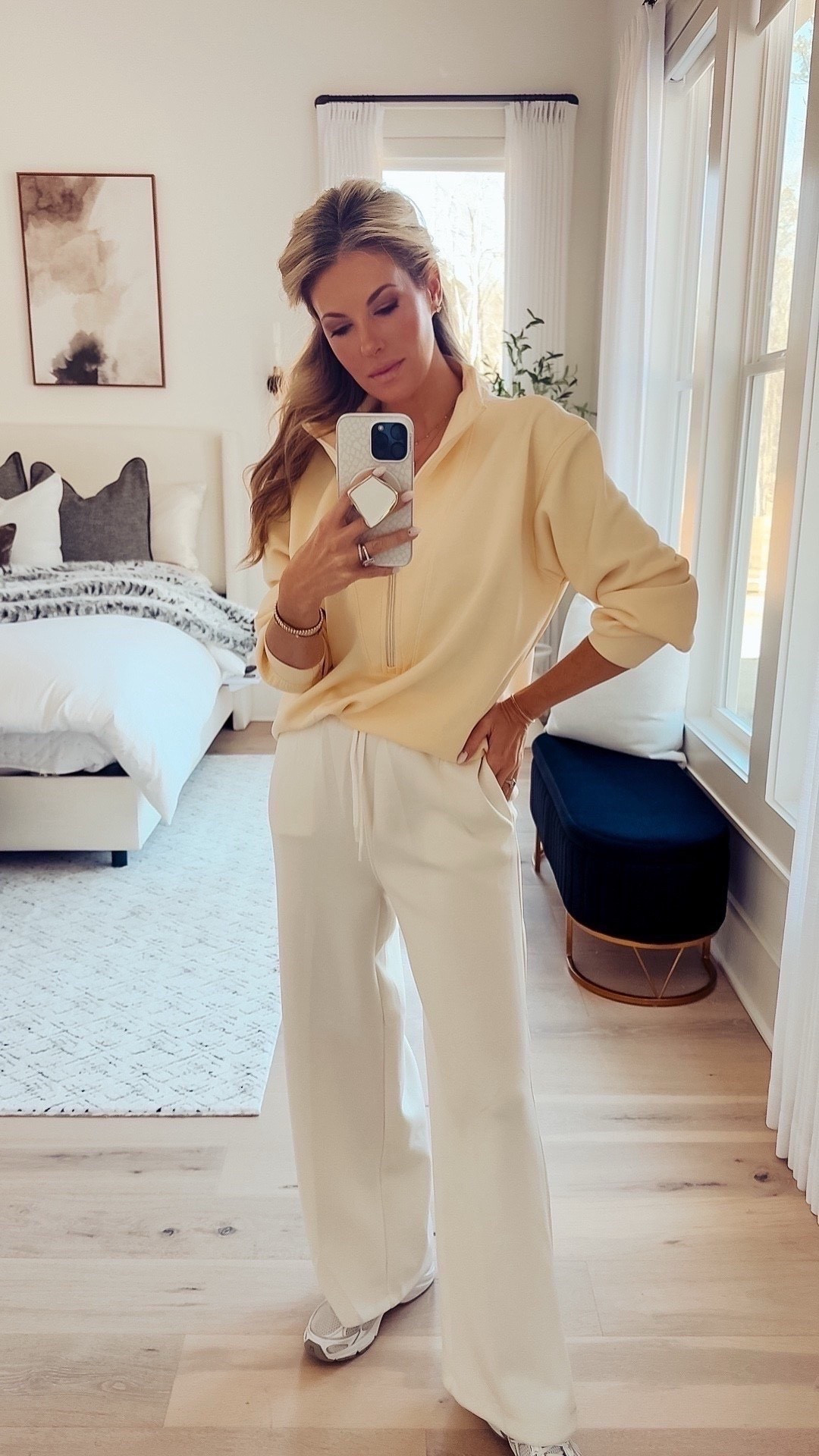 Today’s OOTD = comfort meets spring energy 🤍✨

Easy layers, neutral staples, and cozy-now pieces that transition seamlessly into warmer days. Because effortless style is always the goal.

Everything is linked, plus a few similar options so you can recreate the look your way.

#LTKootd #LTKSeasonal #LTKU