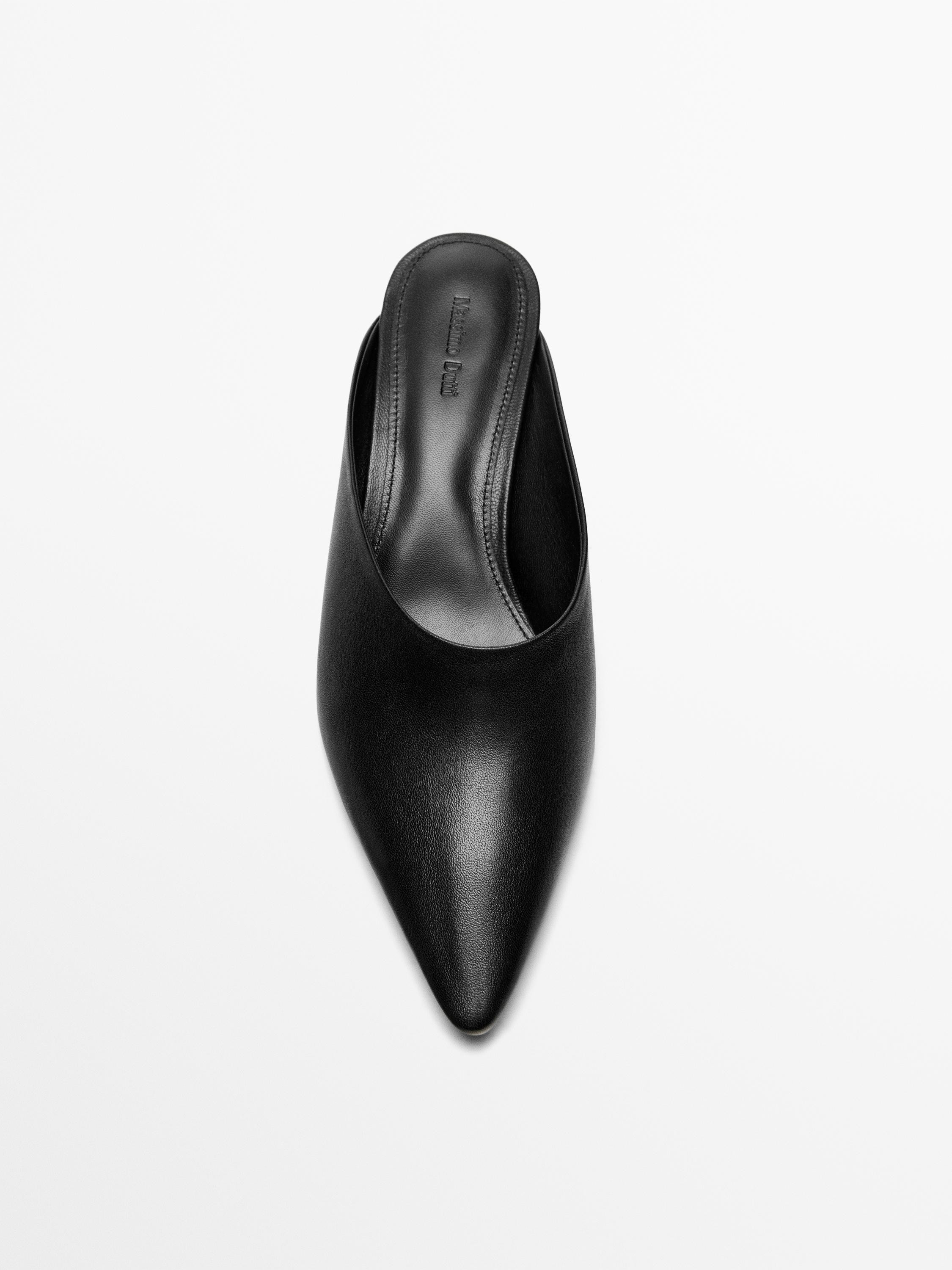 Mules à talon compensé | Massimo Dutti FR