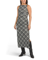 Plaid Mesh Maxi Dress | Casual Dresses  | Marshalls | Marshalls