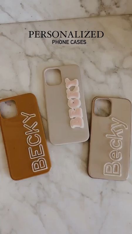 Personalized phone cases 