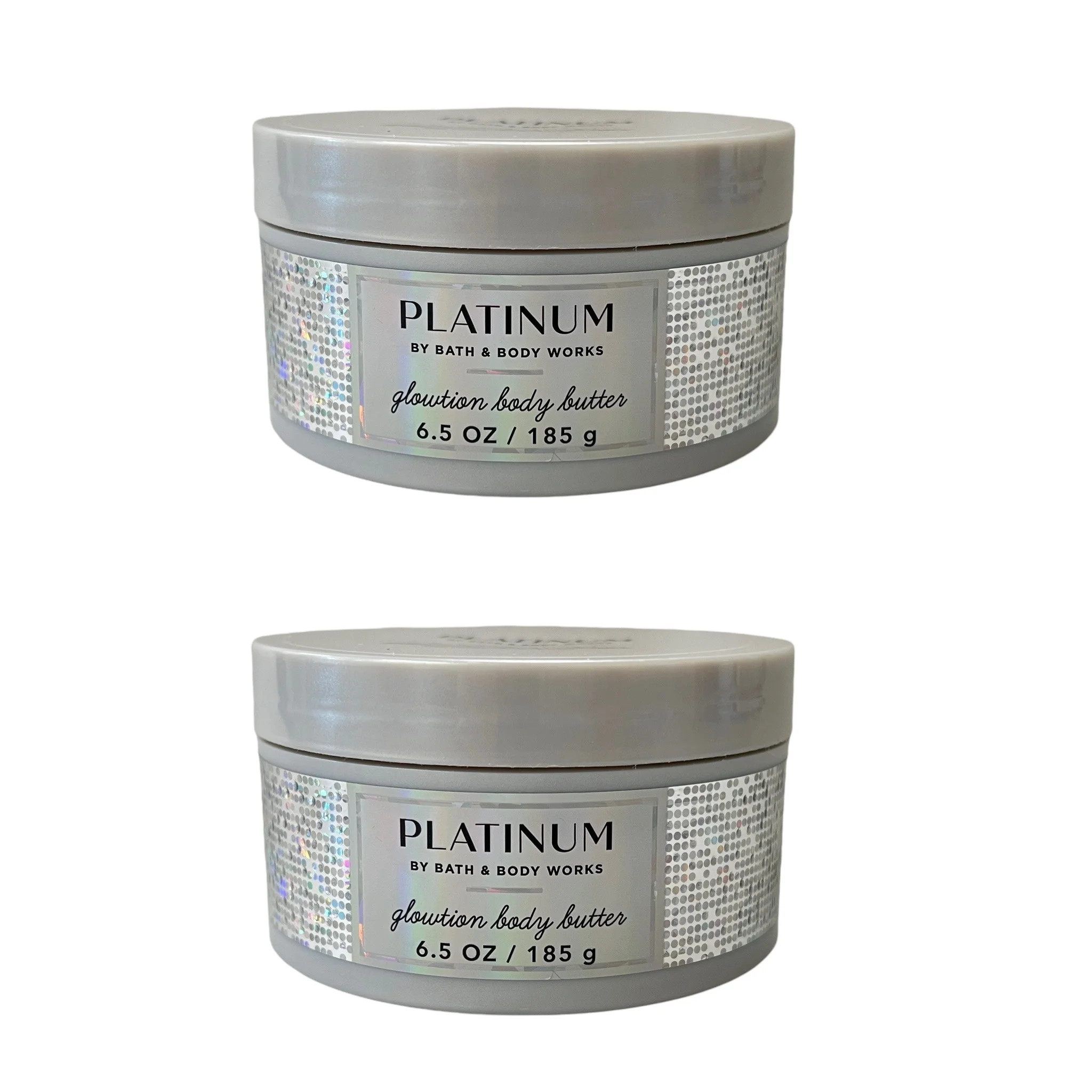 Bath & Body Works Platinum Glowtion Body Butter 6.5 oz 2 Pack | Walmart (US)