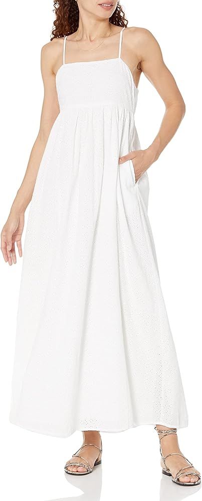 The Drop Women's Shyla Cotton Eyelet Maxi Dress | Amazon (US)