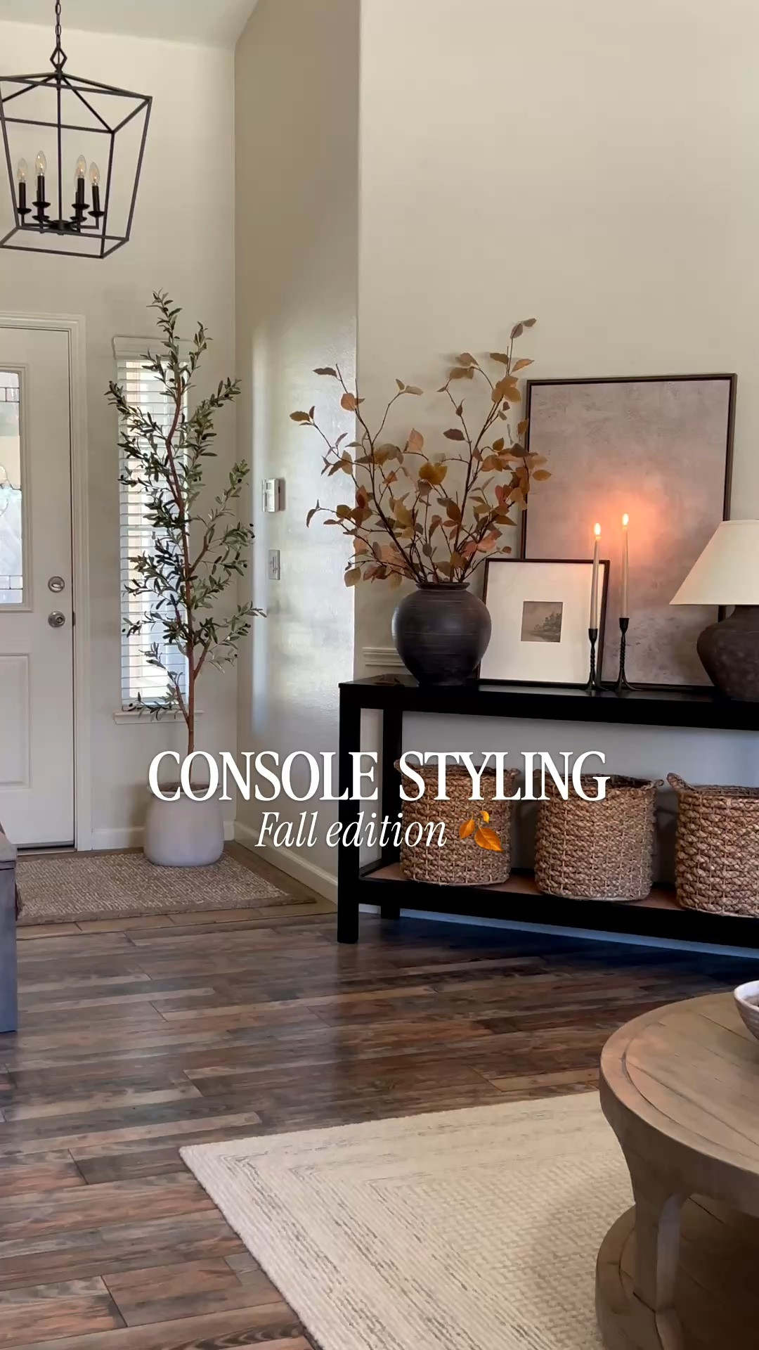 3 ways I styled my entryway for Fall 🍂 linked everything I could find!

#LTKSeasonal
