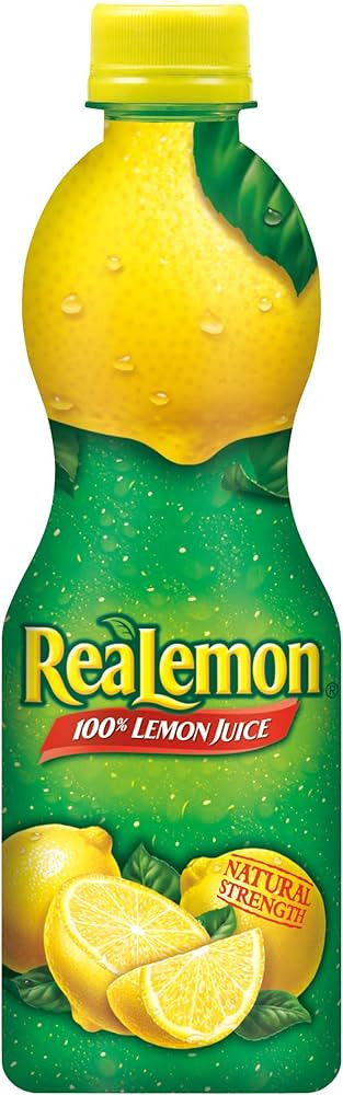 ReaLemon, 100% Lemon Juice, 8 Fl Oz Bottle | Amazon (US)