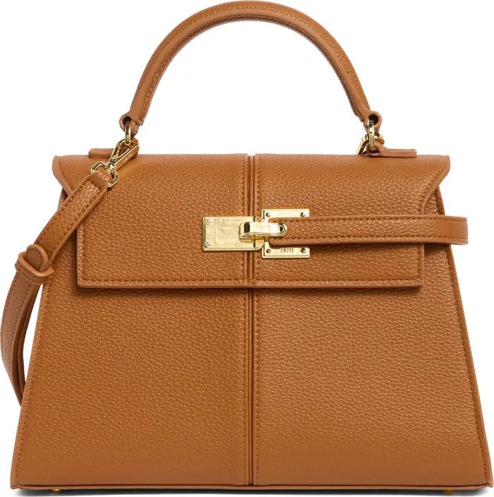 Large Elise Faux Leather Top Handle Bag | Nordstrom