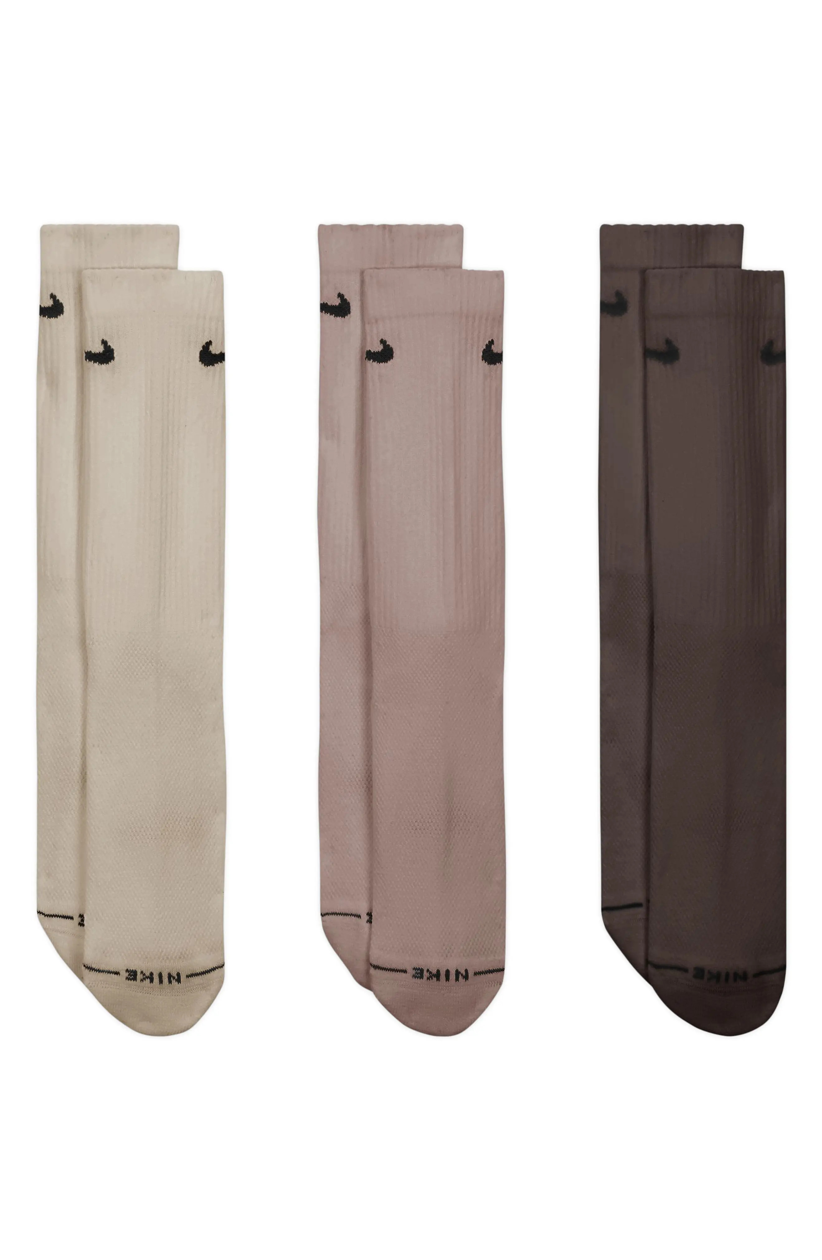 Nike Everyday Elevated Assorted 3-Pack Dri-FIT Cotton Blend Crew Socks (Men) | Nordstrom | Nordstrom