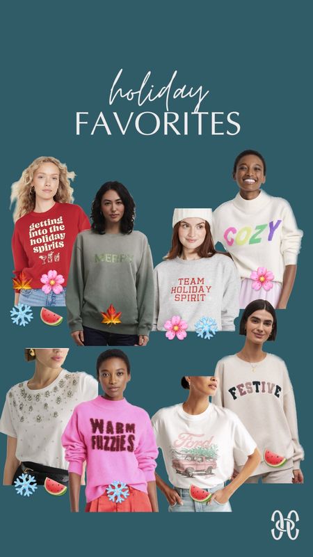 Festive sweaters for all! 

#LTKGiftGuide #LTKHoliday #LTKparties