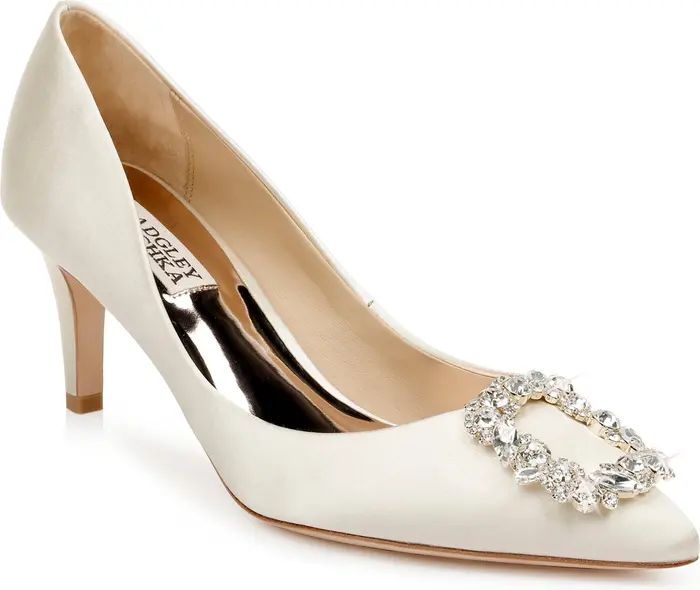 Badgley Mischka Collection Carrie Crystal Embellished Pump | Nordstrom | Nordstrom