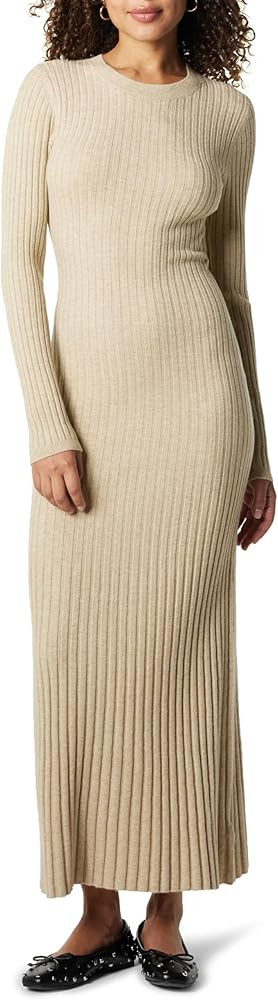 The Drop Women's Ashlyn Ribbed Sweater Maxi Dress | Amazon (US)