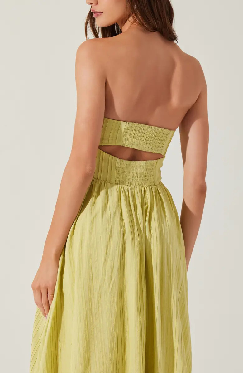 ASTR the Label Strapless Bubble Hem Dress | Nordstrom | Nordstrom