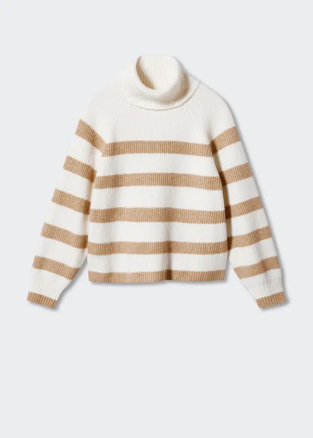 Striped knit sweater | MANGO (US)