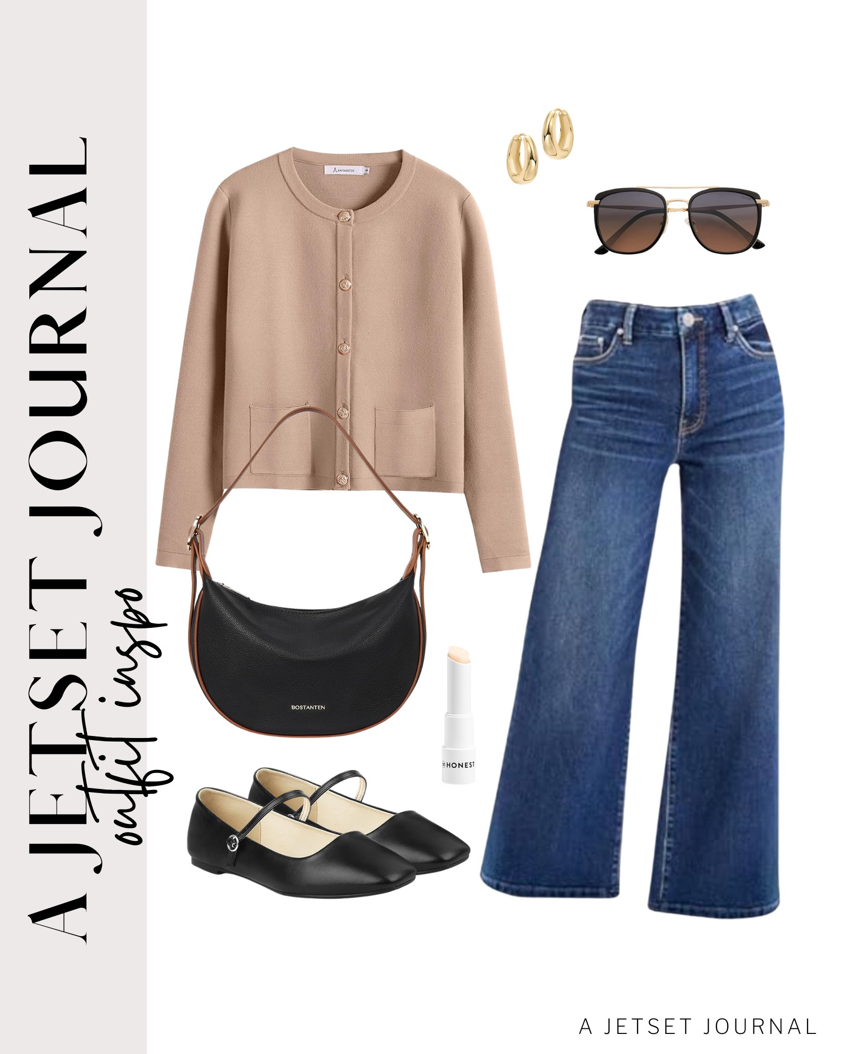 Stay cozy and stylish with this cardigan paired with jeans, sneakers, and cute accessories!
neutral sneakers, gold accessories, casual look, outfit idea, transitional style, amazon faves, cute purse, summer to fall

#LTKSeasonal #LTKU #LTKStyleTip