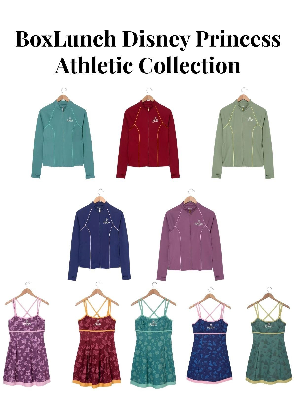New BoxLunch Disney princess athletic collection 

#LTKTravel #LTKActive