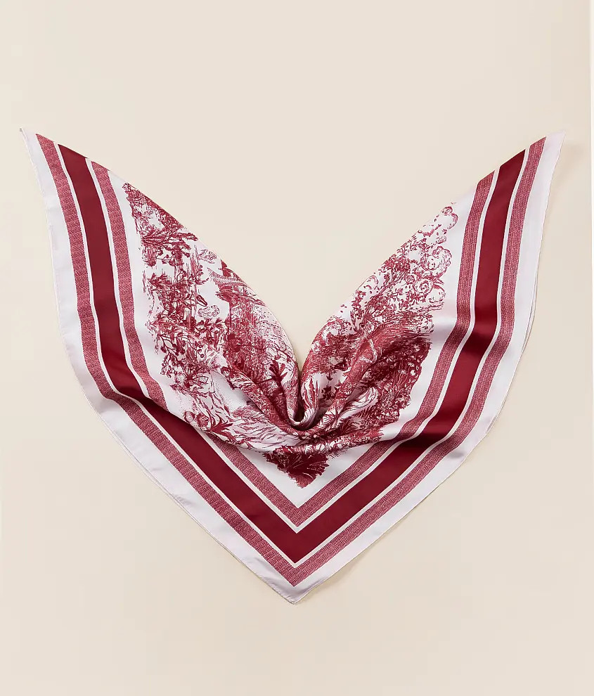 Floral Fashion Scarf | Buckle