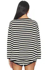 Posse Darcy Long Sleeve Top in Cream & Black from Revolve.com | Revolve Clothing (Global)