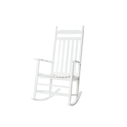 Birch Lane™ Outdoor Fong Rocking Solid Wood Chair | Birch Lane | Wayfair North America
