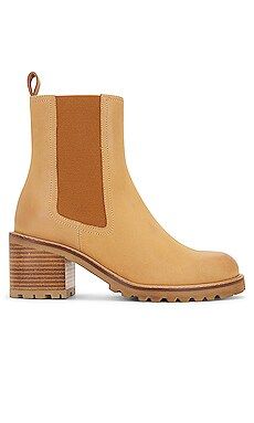Seychelles Far Fetched Bootie in Tan Nubuck from Revolve.com | Revolve Clothing (Global)